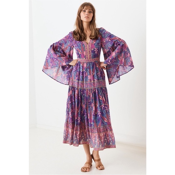 Spell & the Gypsy Collective Wisteria Bianca Gown small - Picture 4 of 9